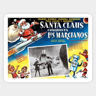 Santa Claus Conquers the Martians Sticker